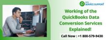 Using of the QuickBooks Data Conversion Services Explained!