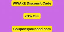 20% Off WWAKE Discount Code - April 2024 (*NEW*)