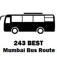 243 Bus Route Mumbai Stops &amp; Timing - Malad Station (W) to...
