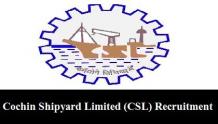 Cochin Shipyard Limited (CSL) Recruitment for 120 Apprentices Posts in P&amp;A Department