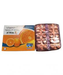 Vitamin C Tablets - Buy Xtra C Vitamin C Tablets Online at Best Prices in India | TabletShablet