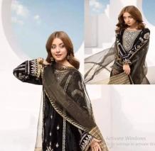 Sadia Asad Velvet Suit