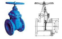 Resilient Wedge Gate Valve OS&amp;Y/NRS Flanged Cast Iron -Z45X | Z41X