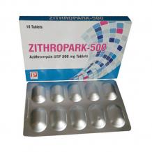 Zithropark-500, Azithromycin Usp 500 Mg - Schwitz Biotech