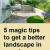 The 5 Tips on How to Create a Landscape in Your Home Garden