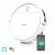 Smart robotic Vacuum Cleaner with WiFi Alexa and Google Connected
