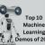  Top 10 Machine Learning Demos of 2023 | Technology | bhagat