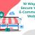 10 Ways to Secure your E-Commerce Website | Host IT Smart Blog