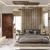 Master Bedroom With Wall Panel Design | 9958524412