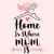 Home is where Mom is Vector Art Design | Cre8iveSkill