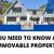   Complete Guide about immovable properties