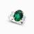 Explore Green Emerald & Blue Sapphire Engagement Rings- Michael F & Co.