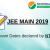 JEE Main April 2019 Dates Declared by the National Testing Agency