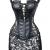 PVC Faux Leather Steampunk Gothic Overbust Corset | Sayfutclothing