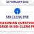Reasoning Questions Asked in SBI Clerk Prelims 2020 