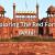 Exploring The Red Fort at Delhi!! | Zupyak