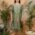Green chanderi silk kurta with palazzo - Set of 2 | Priya Chaudhary