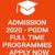 Eligibility for admissions