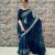 Handblock Gharchola Modal silk saree