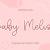 Baby Melisa Font Free Download OTF TTF | DLFreeFont