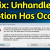 How to: Fix Unhandled Exception Error in Windows 10 - ITechBrand