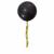 Black Jumbo Balloon with Gold Tassels in Dubai