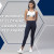 Trendy women&#8217;s fitness clothing  wear - Colors and Textured Fabric