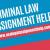 Winning the Battle of Criminal Law Assignments: Tips and Tricks