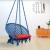 Blue Round Cotton Swing Chair