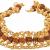 Buy Rudraksha Golden Bracelet for Men online at best price