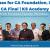 CA Online Classes for CA Foundation, Intermediate &amp; CA Final