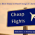 When is the Best Time to Find Cheapest Airline Tickets?