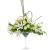 Classic White Martini Vase Flower Arrangements