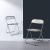 Clear Chair Transparent Plastic Modern Design See Through Stool Chair - Warmly Life