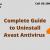 How to Uninstall Avast Antivirus