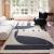 Contemporary Carpets Modern Wool Novelty Beige Black Rugs Living Room - Warmly Home