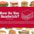 How Do You Sandwich Sweepstakes