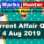 Top Current Affairs Quiz Questions: 04 August 2019 - Marks Hunter