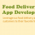 Food Delivery App Development Services in USA &amp; India