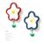 Flower Wall Clock New Design Floral Shape Pendulum Clocks - Warmly Life