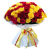 101 Yellow Red Roses in Big Bouquet Delivery | Glowing Beauty