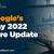 Google’s May 2022 Broad Core Update