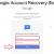Google account recovery