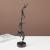 Gymnastics Sculpture Metal Modern Home Figurine Table Standing Interior Decor - Warmly Life