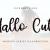 Hallo Cute Font Free Download OTF TTF | DLFreeFont