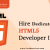Hire Dedicated HTML5 Developer India | iWebServices
