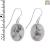 Sterling Silver Howlite Earrings at Wholesale Prices from Rananjay Exports.