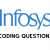 What are the standard Infosys Coding Questions in an interview? - Analytics Jobs
