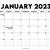 Have Any Option to Print January 2023 Calendar with Holidays?