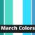 March Colors : 2023 - AanyaLinen